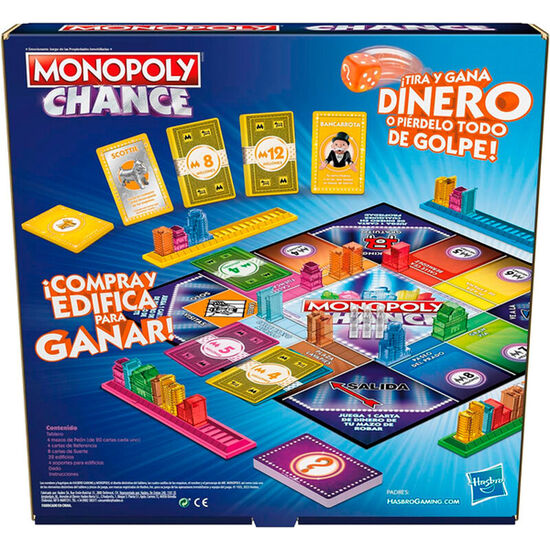 JUEGO MESA MONOPOLY CHANCE ESPAÑOL image 2