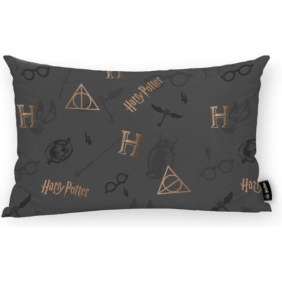 FUNDA DE COJÍN 100% ALGODÓN 30X50CM MODELO DEATHLY HALLOWS C image 0