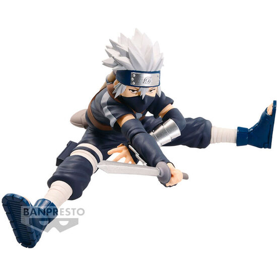 FIGURA KAKASHI HATAKE II VIBRATIONS STARS NARUTO SHIPPUDEN 8CM image 0