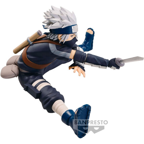 FIGURA KAKASHI HATAKE II VIBRATIONS STARS NARUTO SHIPPUDEN 8CM image 1