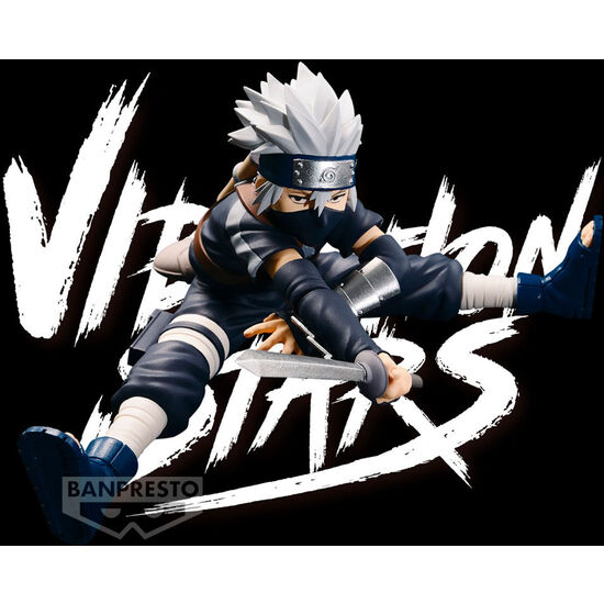 FIGURA KAKASHI HATAKE II VIBRATIONS STARS NARUTO SHIPPUDEN 8CM image 3