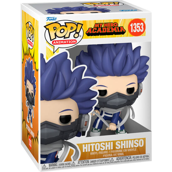 FIGURA POP MY HERO ACADEMIA HITOSHI SHINSO image 0