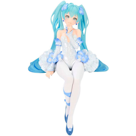 FIGURA NOODLE STOOPER MIKU FLOWER FAIRY NEMOPHILA HATSUNE MIKU 15CM image 0