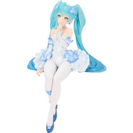 FIGURA NOODLE STOOPER MIKU FLOWER FAIRY NEMOPHILA HATSUNE MIKU 15CM image 1