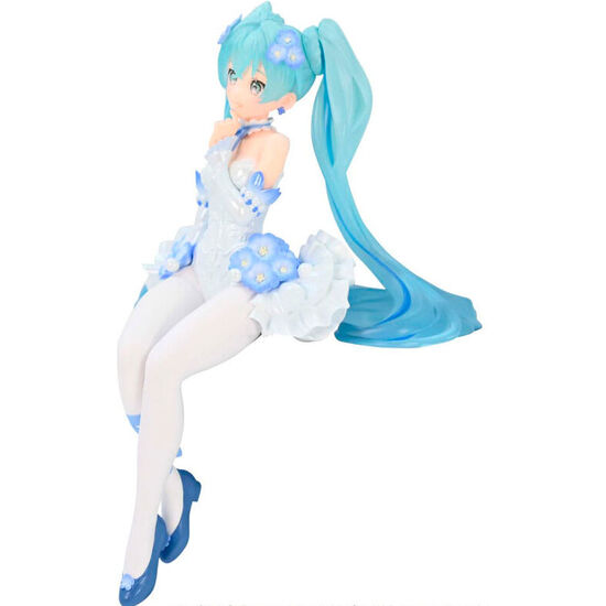 FIGURA NOODLE STOOPER MIKU FLOWER FAIRY NEMOPHILA HATSUNE MIKU 15CM image 2