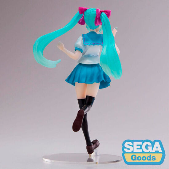 FIGURA HATSUNE MIKU LUMINASTA 16TH ANNIVERSARY KEI VER. HATSUNE MIKU 18CM image 2