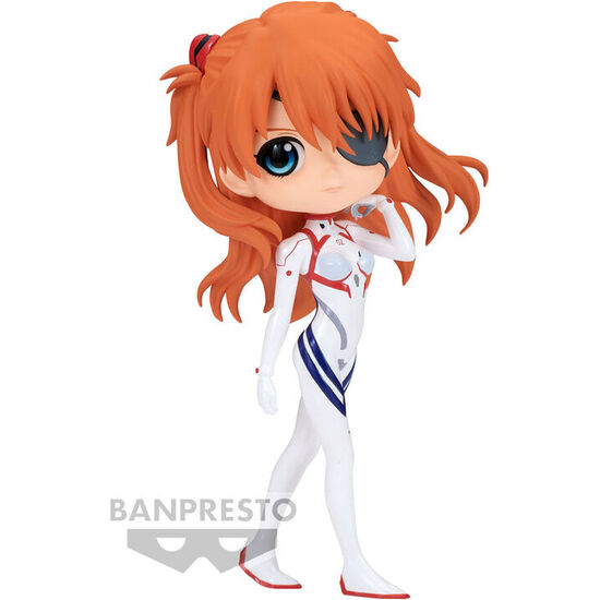 FIGURA ASUKA SHIKINAMI LANGLEY PLUGSUIT STYLE VER. B EVANGELION 3.0 Q POSKET 14CM image 0