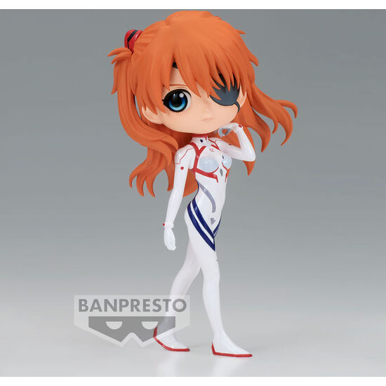 FIGURA ASUKA SHIKINAMI LANGLEY PLUGSUIT STYLE VER. B EVANGELION 3.0 Q POSKET 14CM image 1