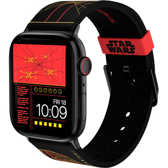 CORREA SMARTWATCH + ESFERAS DEATH STAR TRENCH RUN STAR WAS image 1