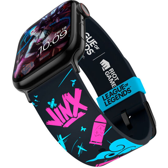 CORREA SMARTWATCH + ESFERAS JINX GRAFFITI LEAGUE OF LEGENDS image 0