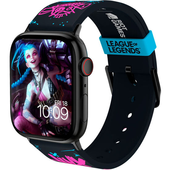 CORREA SMARTWATCH + ESFERAS JINX GRAFFITI LEAGUE OF LEGENDS image 2