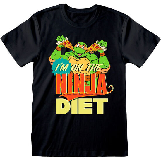 CAMISETA NINJA DIET TORTUGAS NINJA ADULTO image 0