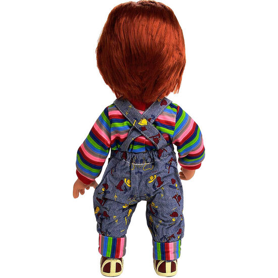 MUÑECO CHUCKY EL MUÑECO DIABOLICO SONIDO 38CM image 1