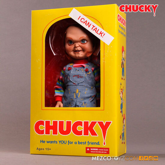 MUÑECO CHUCKY EL MUÑECO DIABOLICO SONIDO 38CM image 3