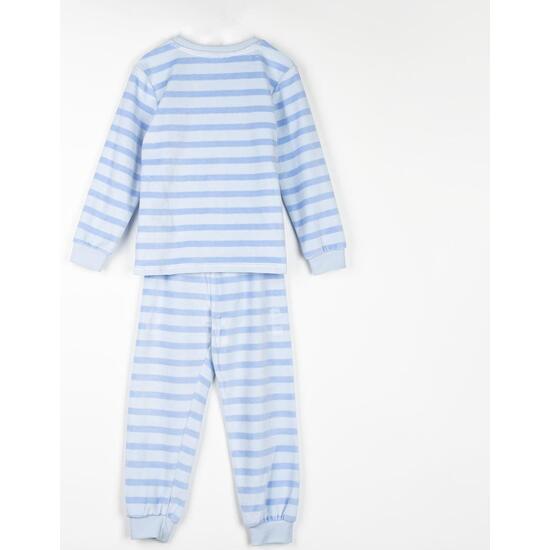 PIJAMA LARGO VELOUR COTTON BLUEY image 1