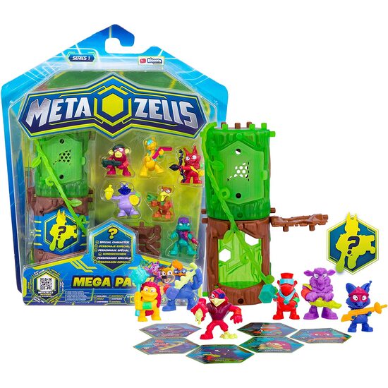 MEGA PACK METAZELLS 7FIG+2TRONCOS image 0