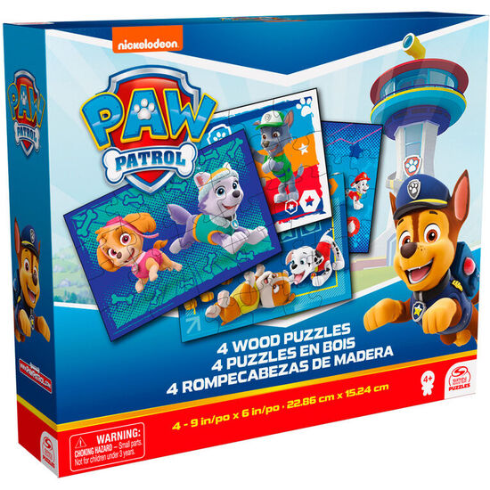 PUZZLE PROGRESIVO MADERA PATRULLA CANINA PAW PATROL 12-16-20-24PZS image 2