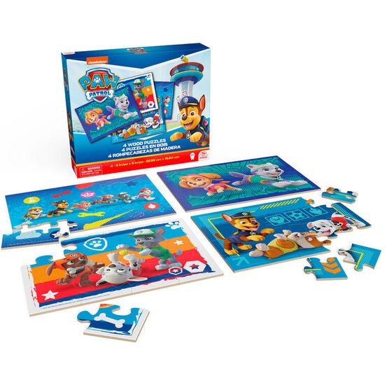 PUZZLE PROGRESIVO MADERA PATRULLA CANINA PAW PATROL 12-16-20-24PZS image 3