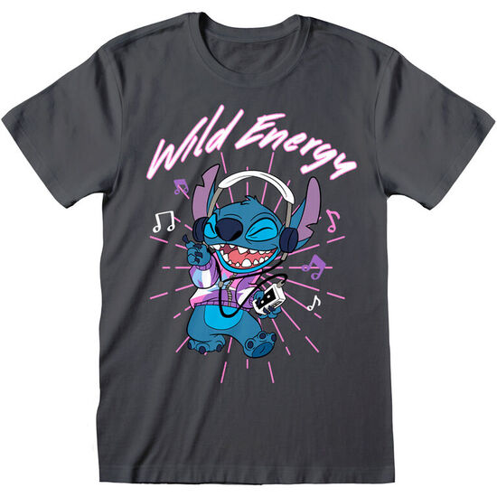 CAMISETA WILD ENERGY STITCH DISNEY ADULTO image 0