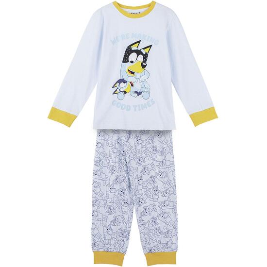 PIJAMA LARGO SINGLE JERSEY BLUEY image 0