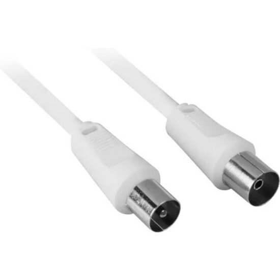 CABLE COAXIAL EXTENSIBLE DE TV 3M image 0