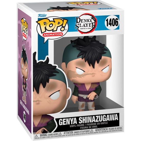 FIGURA POP DEMON SLAYER KIMETSU NO YAIBA GENYA SHINAZUGAMA image 0