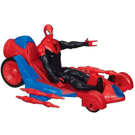 FIGURA SPIDERMAN + VEHICULO TITAN HERO SERIES MARVEL image 2