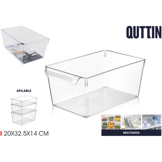 ORGANIZADOR MULTIUSO PS 20X32.5X14C QUTTIN image 0