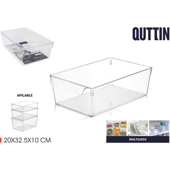 ORGANIZADOR MULTIUSO PS 20X32.5X10C QUTTIN image 0