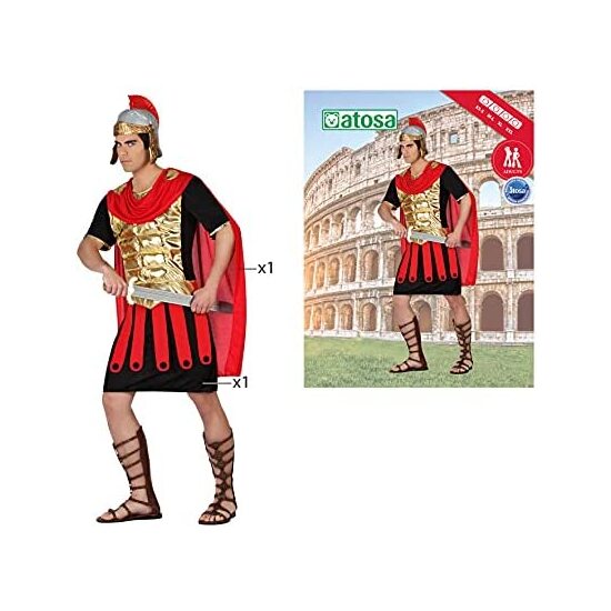 DISFRAZ LEGIONARIO ROMANO HOMBRE ADULTO TALLA - TALLA M-L image 2