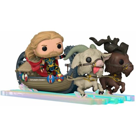 FIGURA POP MARVEL THOR LOVE AND THUNDER THOR GOAT BOAT image 0