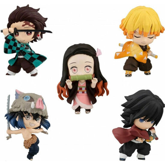 PACK 12 FIGURAS CHIBIMASTERS DEMON SLAYER KIMETSU NO YAIBA SURTIDO 8CM image 0