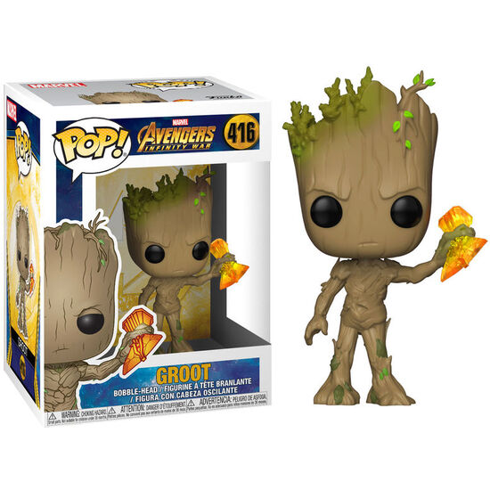 FIGURA POP MARVEL INFINITY WAR GROOT STORMBREAKER image 0