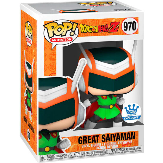 FIGURA POP DRAGON BALL Z GREAT SAIYAMAN EXCLUSIVE image 0