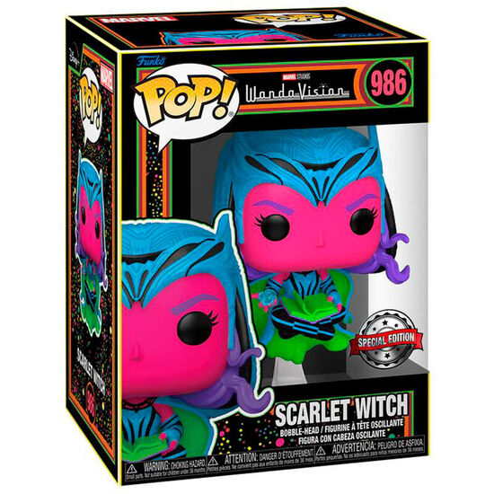 FIGURA POP MARVEL WANDA VISION SCARLET WITCH EXCLUSIVE image 0