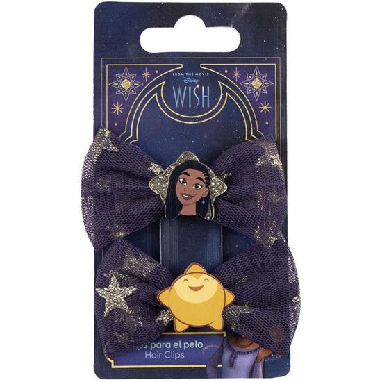 ACCESORIOS PELO CLIPS 2 PIEZAS WISH image 0