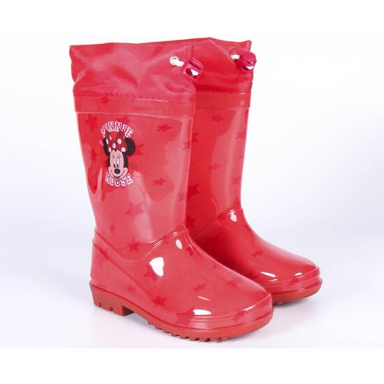 BOTAS LLUVIA PVC MINNIE RED image 2