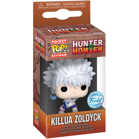 LLAVERO POCKET POP HUNTER X HUNTER KILLUA ZOLDYCK EXCLUSIVE image 0