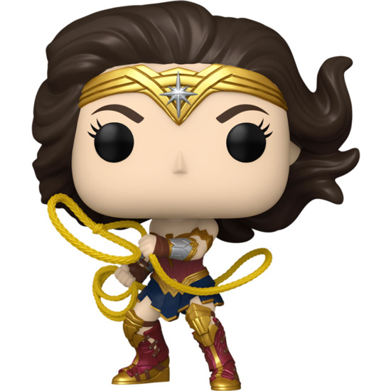 FIGURA POP DC COMICS THE FLASH WONDER WOMAN image 1