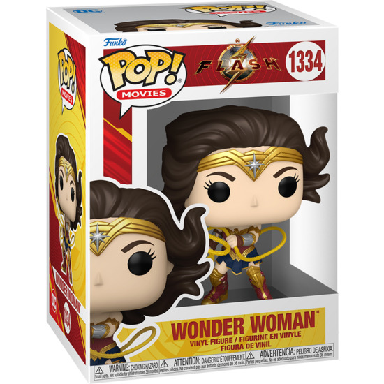 FIGURA POP DC COMICS THE FLASH WONDER WOMAN image 2