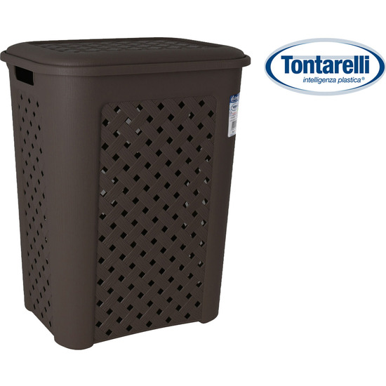 LAUNDRY HAMPER W/LID 43.5X33.5X55  image 0