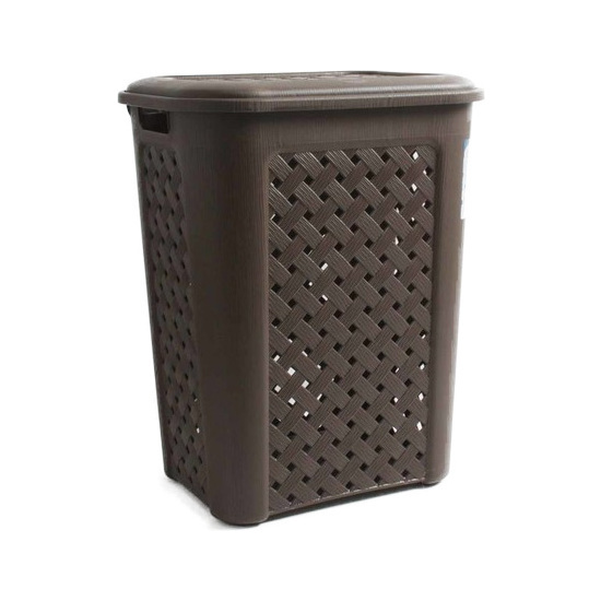 LAUNDRY HAMPER W/LID 43.5X33.5X55  image 1