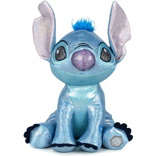 PELUCHE STITCH GLITTER 100TH ANNIVERSARY DISNEY 28CM image 0