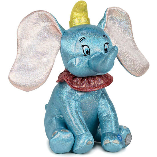 PELUCHE DUMBO GLITTER 100TH ANNIVERSARY DISNEY 28CM image 0