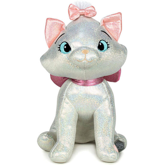 PELUCHE MARIE LOS ARISTOGATOS GLITTER 100TH ANNIVERSARY DISNEY 28CM image 0