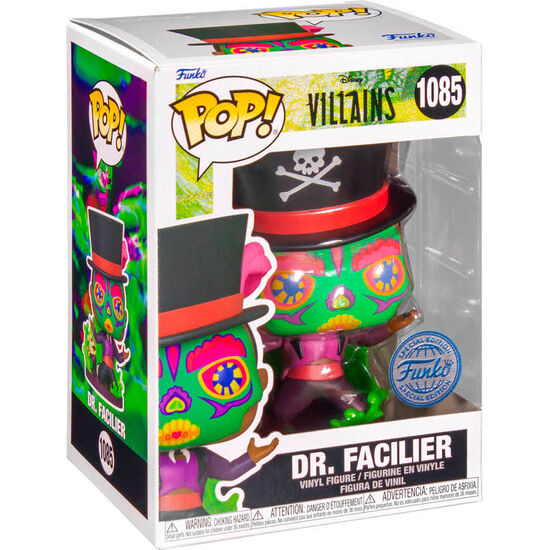 FIGURA POP DISNEY VILLAINS DR FACILIER EXCLUSIVE image 1