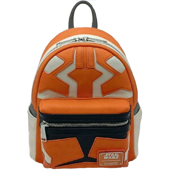 MOCHILA AHSOKA CLONE TROOPER STAR WARS LOUNGEFLY 26CM image 0