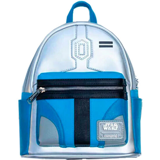 MOCHILA JANGO FETT HELMET STAR WARS LOUNGEFLY 26CM image 0