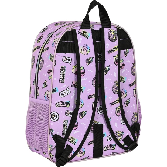 MOCHILA DE 33 CM ADAPT.CARRO MONSTER HIGH "BEST BOOS" image 1