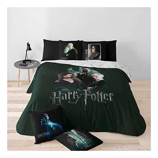 FUNDA NÓRDICA MICROSATÉN MODELO DEATH EATERS PARA CAMA DE 80 (140X200 CM.) image 3